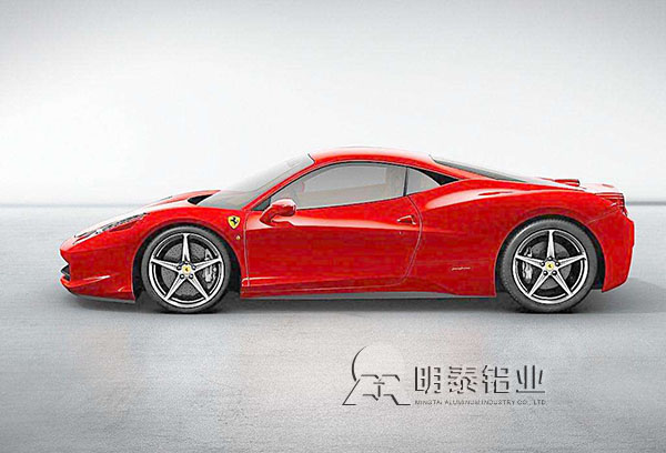河南明泰鋁業公司的6063合金鋁板在汽車的應用